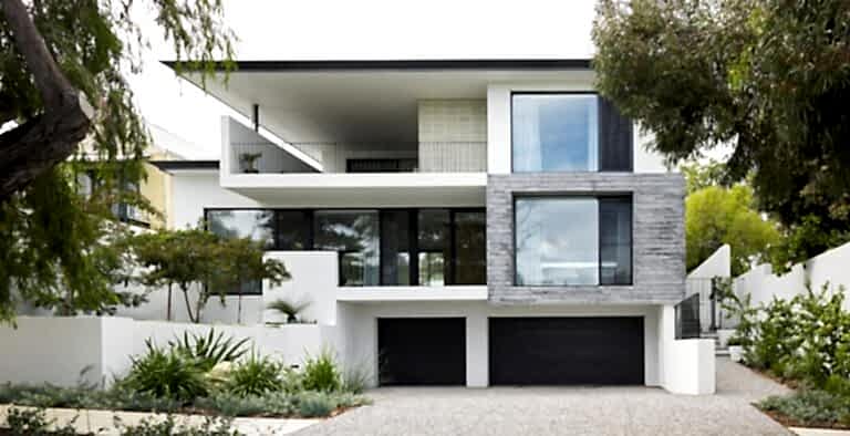 Modern luxury home exterior designed and built by Coast Homes in Western Australia